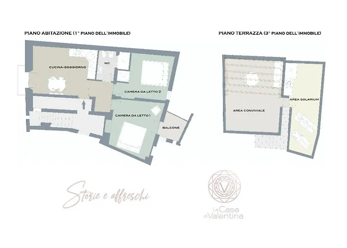 Storie E Affreschi - Le Di Valentina Apartment *